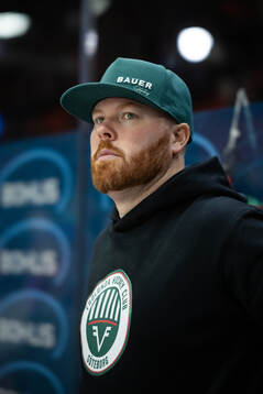 Frölundas materialförvaltare Andy Fagerström