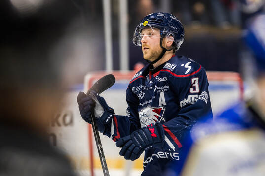 Linköpings Linus Hultström jublar