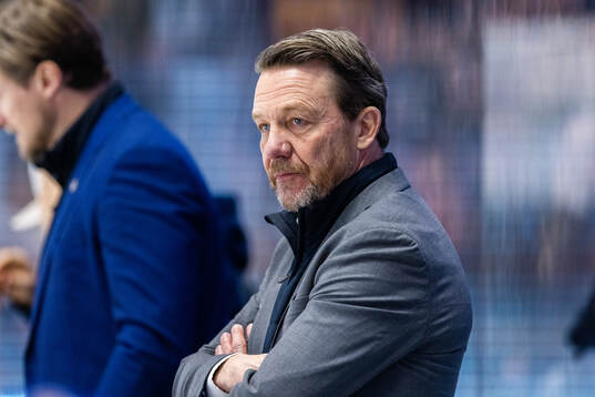 Leksands tränare Charles Berglund
