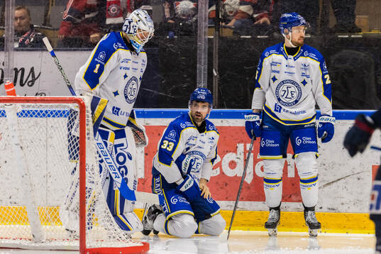 Leksands Eddie Larsson har ont