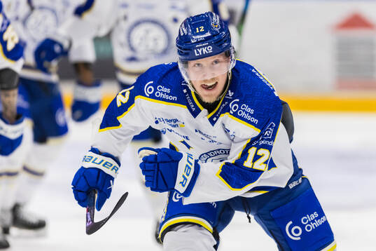 Leksands Kalle Östman jublar