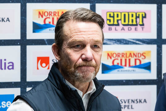 Leksands tränare Charles Berglund