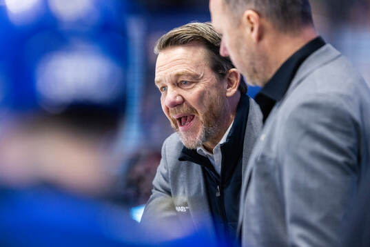 Leksands tränare Charles Berglund
