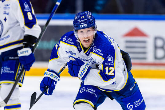 Leksands Kalle Östman jublar