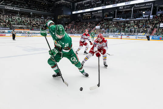 Rögles Henry Bowlby och Timrås Filip Hållander