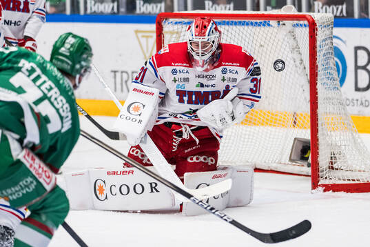 Timrås målvakt Tim Juel