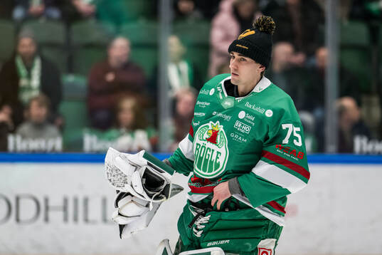 Rögles målvakt Arvid Holm