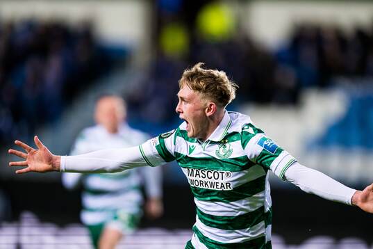 Michael Noonan of Shamrock Rovers celebrates