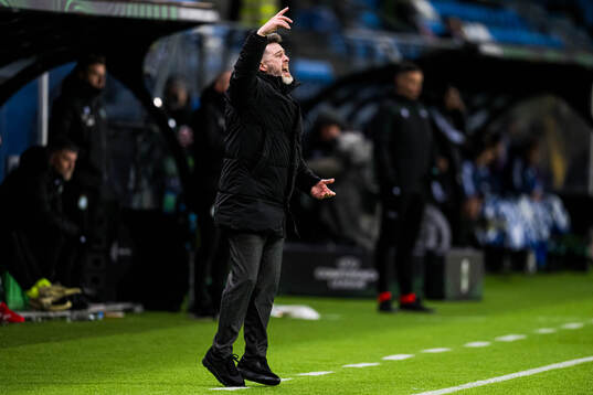 Stephen Bradley, head coach of Shamrock Rovers
