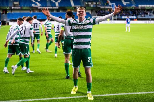 Michael Noonan of Shamrock Rovers celebrates