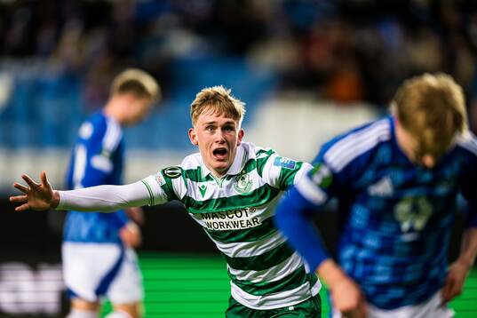 Michael Noonan of Shamrock Rovers celebrates