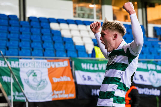 Michael Noonan of Shamrock Rovers celebrates