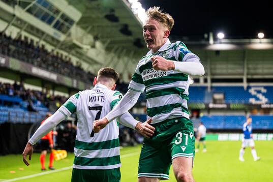 Michael Noonan of Shamrock Rovers celebrates