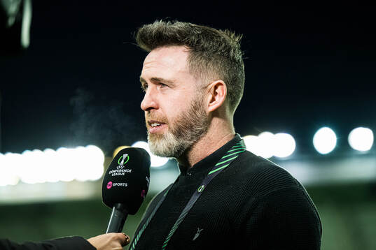 Stephen Bradley, head coach of Shamrock Rovers