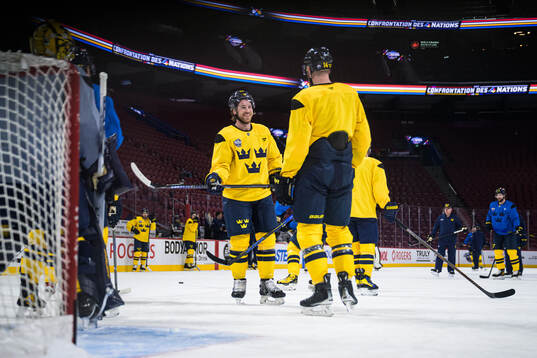 Elias Lindholm of Sweden at a practice session