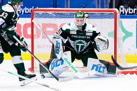 Tingsryds målvakt Emil Cederlund