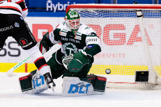 Tingsryds målvakt Emil Cederlund