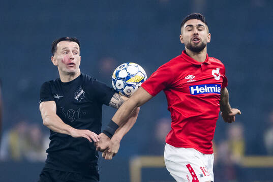 AIKs Bersant Celina och Degerfors Omar Faraj