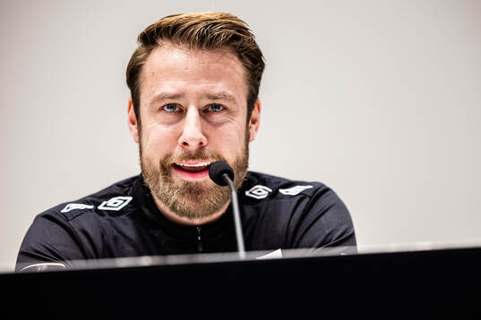 Degerfors tränare William Lundin