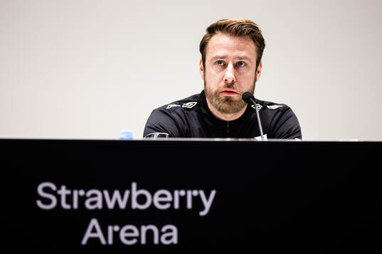 Degerfors tränare William Lundin