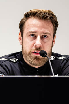 Degerfors tränare William Lundin