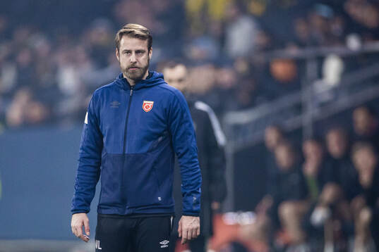 Degerfors tränare William Lundin