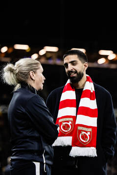Degerfors assisterande sportchef Sean Sabetkar
