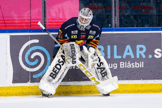 Djurgårdens målvakt Viktor Andrén