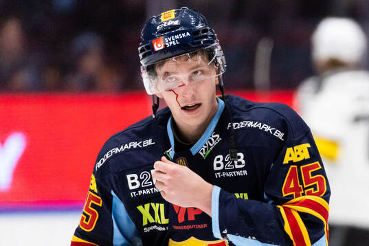 Djurgårdens Hugo Blixt har ont