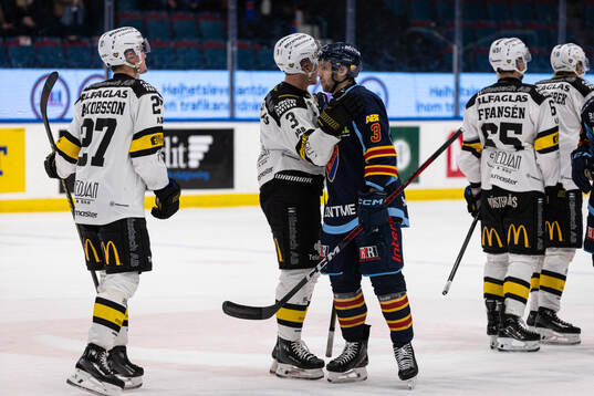 Västerås Niklas Folin och Djurgårdens August Berg