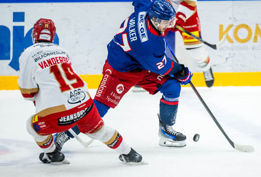 Kalmars Andrew Vanderbeck och Oskarshamns Nolan Walker