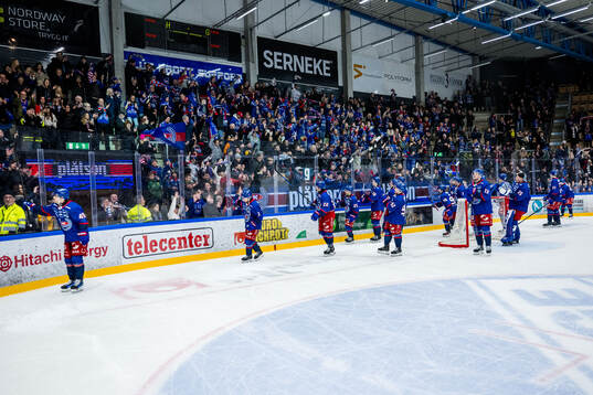 Oskarshamn spelare jublar