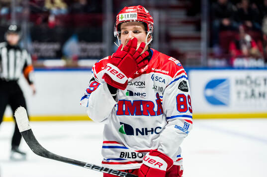 Timrås Oliver Kapanen deppar