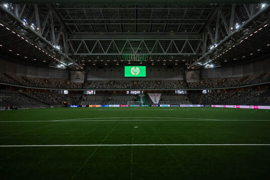 Interiör vy av 3Arena
