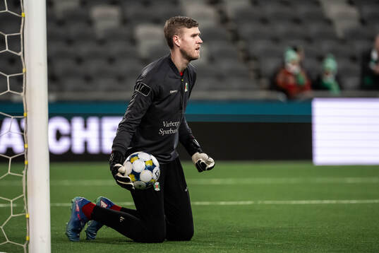 Varbergs målvakt Fredrik Andersson
