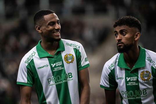 Hammarbys Paulos Abraham och Tesfaldet Tekie