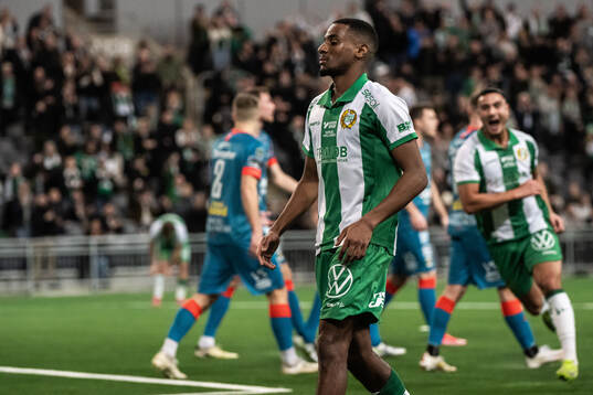 Hammarbys Paulos Abraham jublar