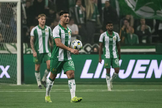 Hammarbys Jusef Erabi deppar