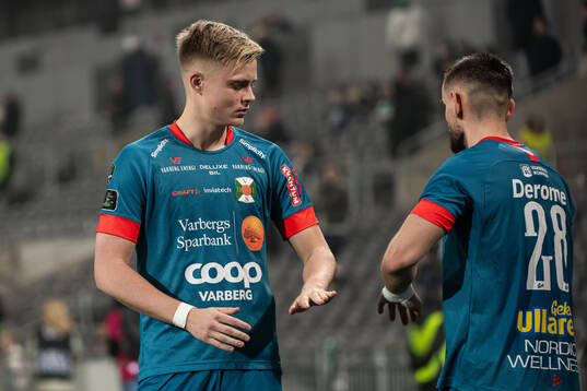 Varbergs Edvin Tellgren och Erion Sadiku