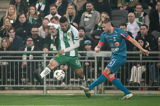 Hammarbys Abdelrahman Boudah Saidi och Varbergs Edvin