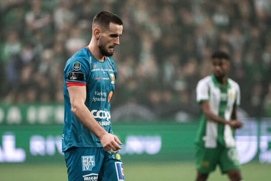 Varbergs Erion Sadiku deppar