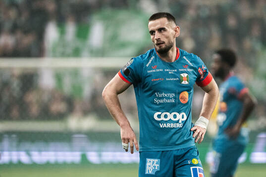 Varbergs Erion Sadiku deppar