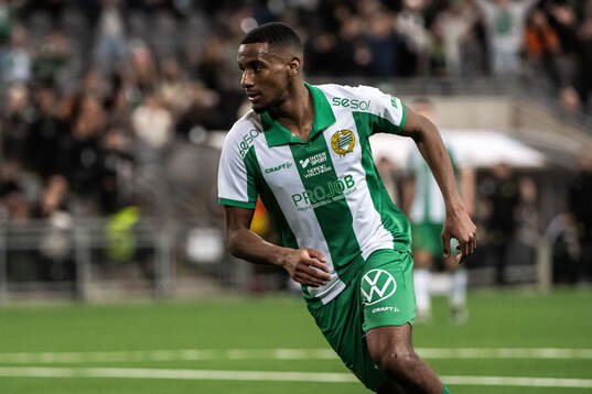 Hammarbys Paulos Abraham jublar