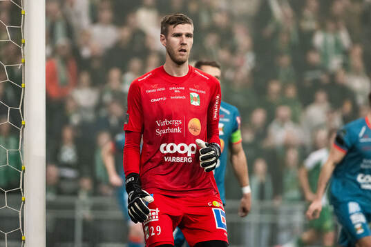 Varbergs målvakt Fredrik Andersson