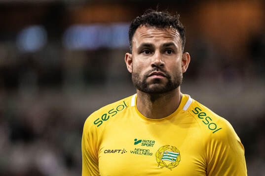 Hammarbys målvakt Warner Hahn