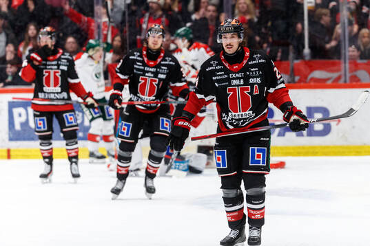Örebros Hannes Björninen deppar