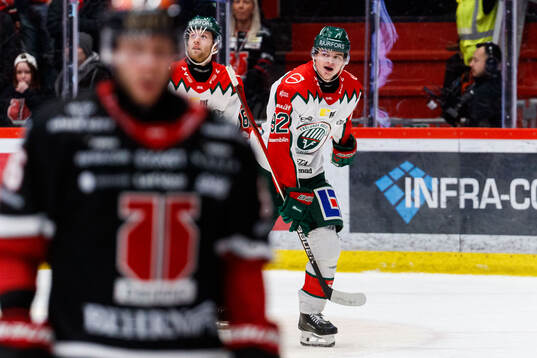 Frölundas Filip Cederqvist jublar