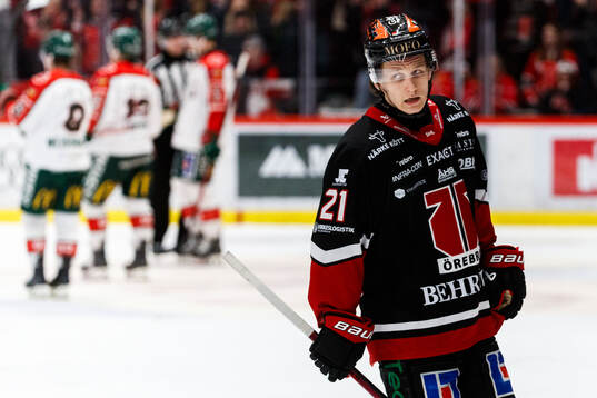 Örebros Patrik Puistola deppar