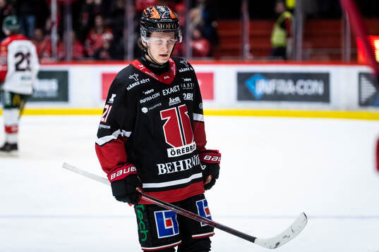 Örebros Patrik Puistola deppar