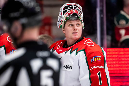 Frölundas målvakt Lars Johansson